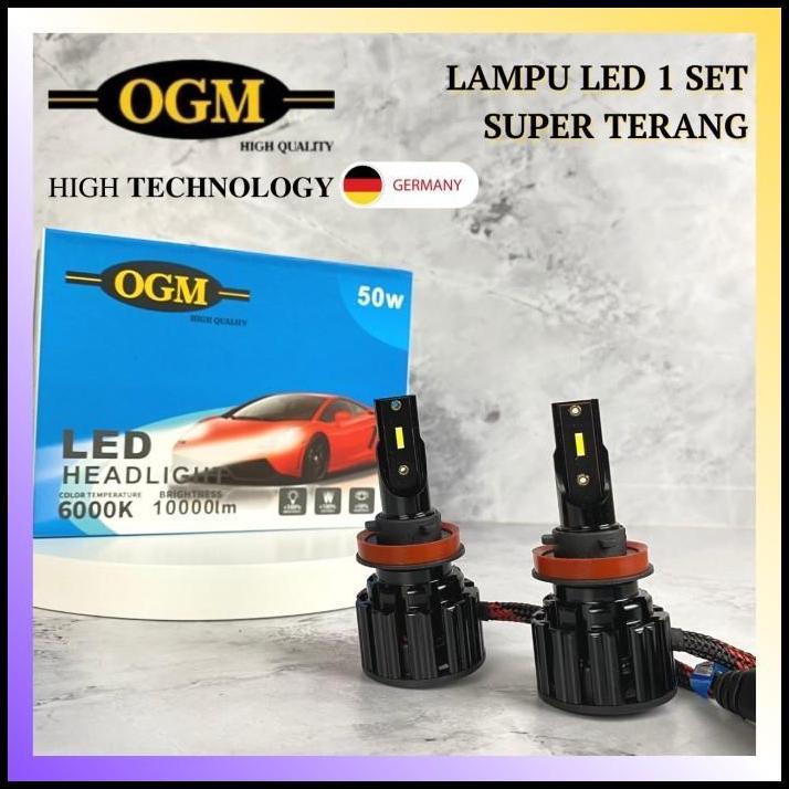 TERLARIS OGM - BOHLAM LAMPU LED MOBIL TOYOTA INNOVA REBORN 32V 6000K (HS) 
