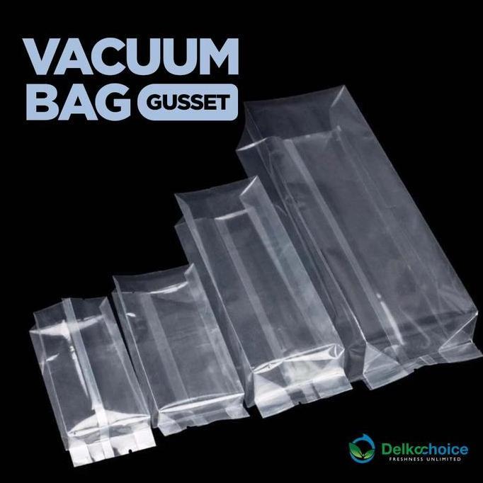 PLASTIK VACUUM VACUM VAKUM GUSSET BERAS DELKOCHOICE