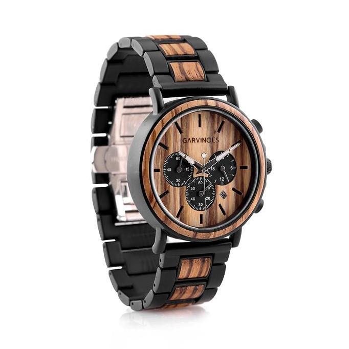 GARVINOES Arfak Series Jam Tangan Kayu Pria LUIS
