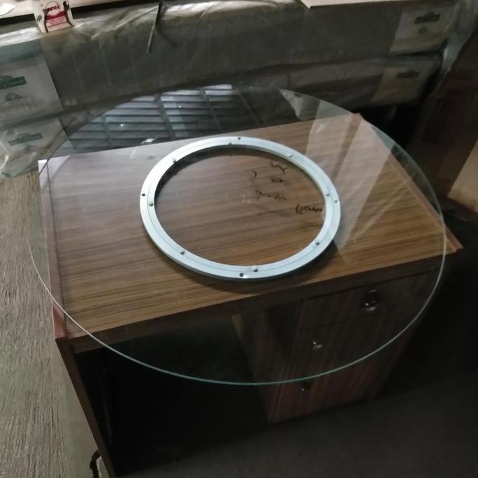 PUTARAN SAYUR PUTARAN MEJA MAKAN KACA BULAT 70