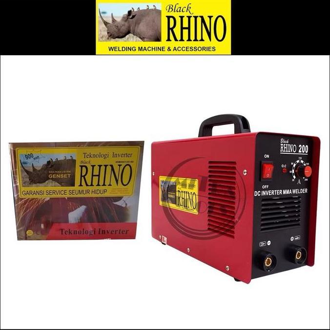 Mesin Travo Las MMA 200 A RHINO