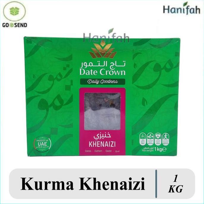 Frutiforti- Kurma Date Crown Khenaizi 1 Kg | Kurma Khenaizi 1Kg Date Crown Halal