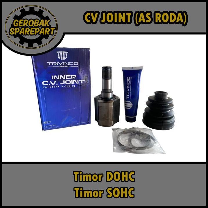 TERLARIS CV JOINT INNER / AS RODA DALAM - TIMOR DOHC SOHC TRIVINDO 