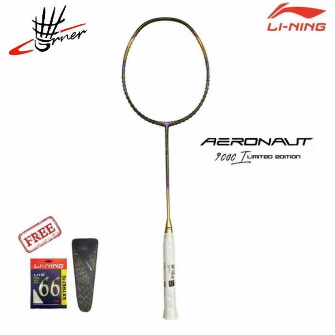 TERBARU - Raket Badminton Lining Aeronaut 9000i 9000 i Instinct Original