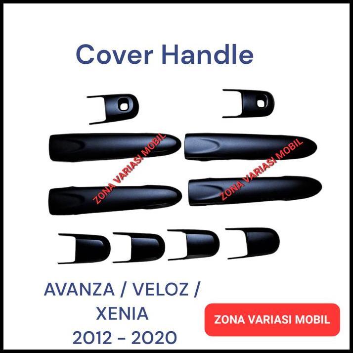 TERBARU COVER HANDLE OUTER ALL NEW AVANZA VELOZ 2012 UP JSL EXCLUSIVE HITAM 