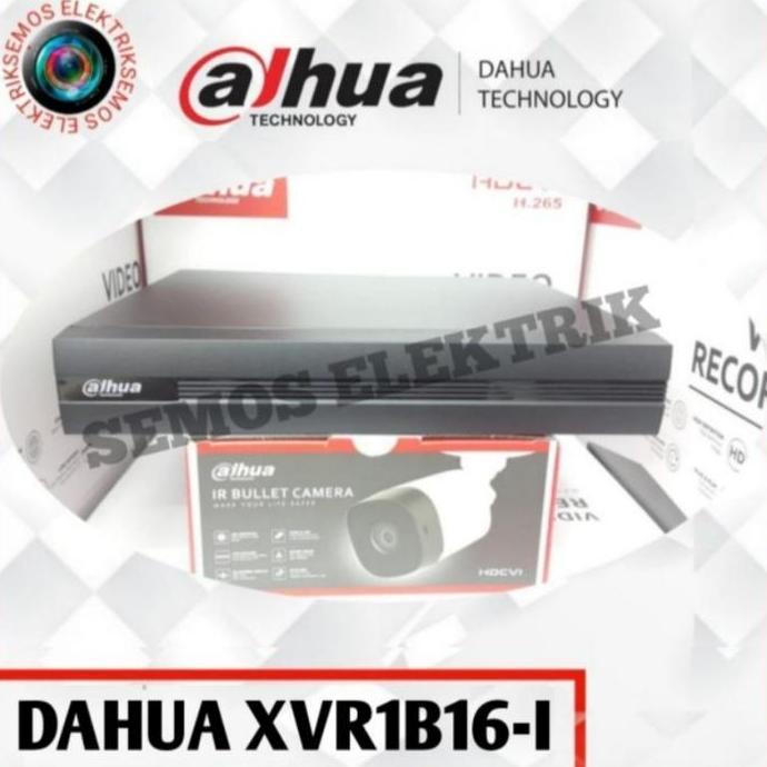 DVR DAHUA SERIES COOPER 16CHANNEL XVR1B16 Support H.265+ / Pentabrid
