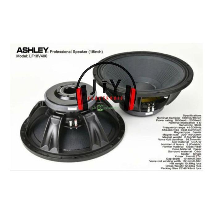 Speaker Ashley 18 inch LF18v400 LF 18v400 Original