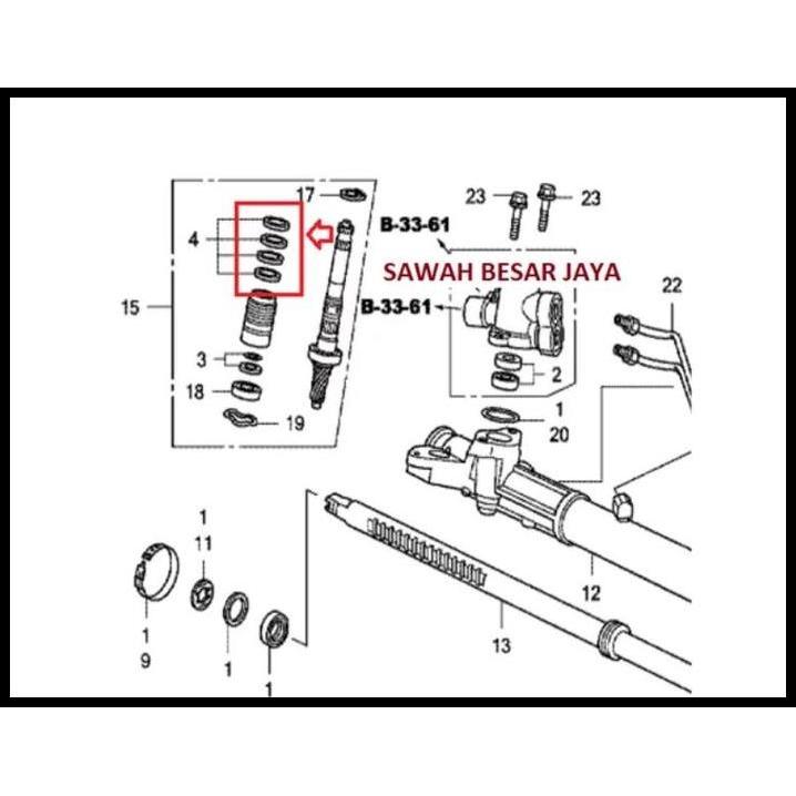 HOT DEAL SEAL ROTARY VALVE RACK STIR POWER STEERING CIVIC ES CENTURY CRV 