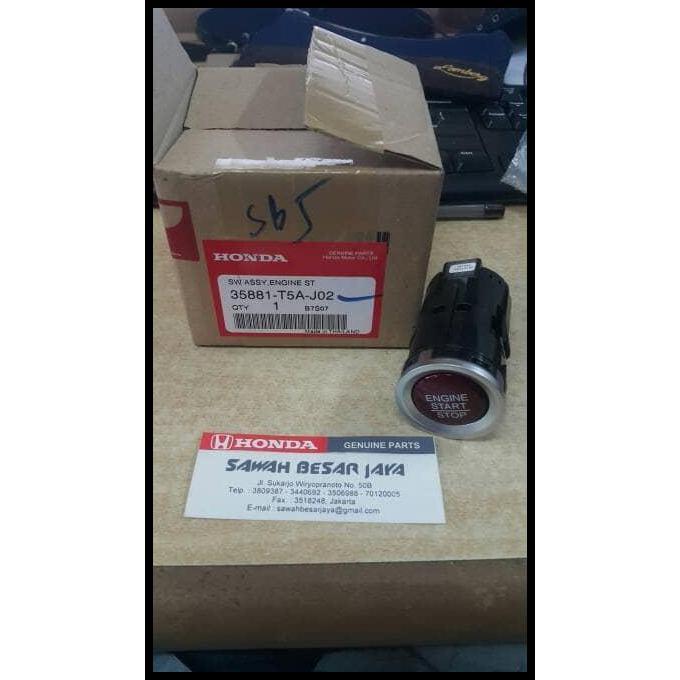 DISKON TOMBOL SWITCH ON / OFF ENGINE START / STOP JAZZ GK 