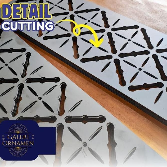 Ornamen Laser Cutting 20x80 Cocok Buat Kanopi Atau Pagar