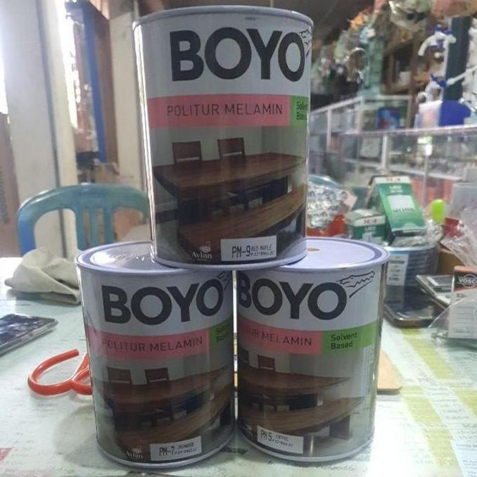 CAT KAYU POLITUR PLITUR KAYU BOYO MELAMIN 1 LTR PINTU KURSI JENDELA MEJA ALMARI KUSEN KERAJINAN