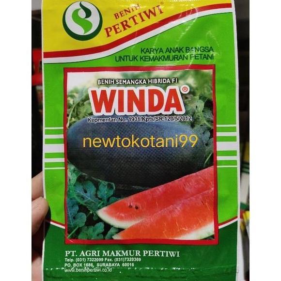 Allthebest- Benih semangka WINDA 20 gram semangka inul hibrida winda f1 pertiwi