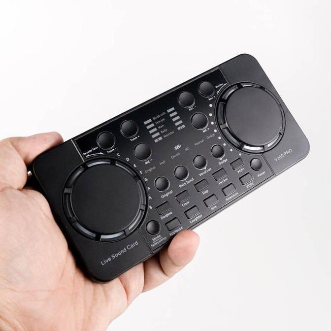 Allthebest- Alat Streaming Live Sosmed Mic Karoke sambung ke hp smartphone dan