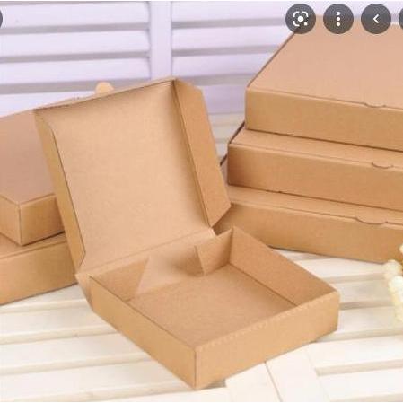 Ready...Ready...Ready...] Pizza Box Craft Box Pizza Kraft Kardus Piza Polos Dus Martabak Box