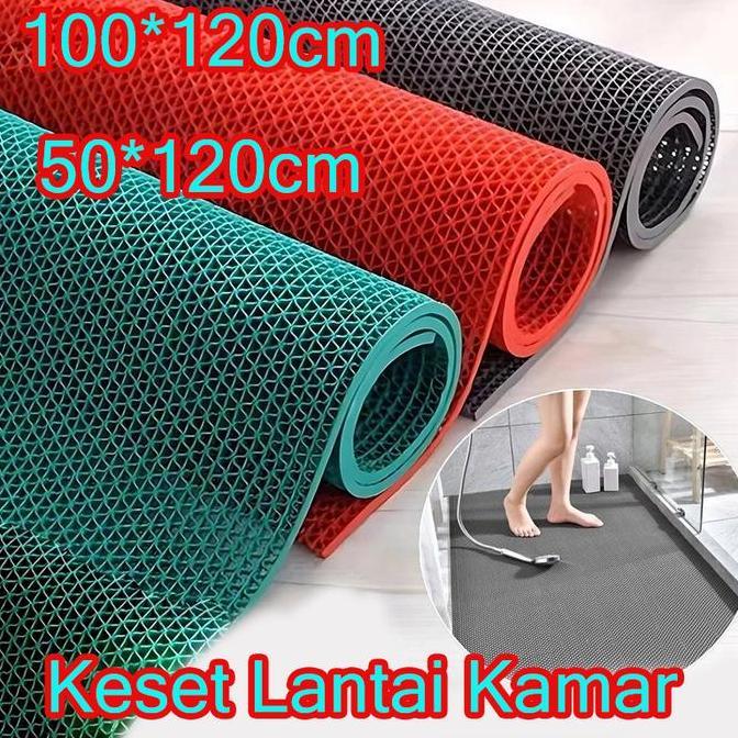 Keset PVC/Keset Anti Slip/Alas Kamar Mandi Anti Slip/Keset Kamar Mandi/Keset Lantai Kamar Mandi Anti