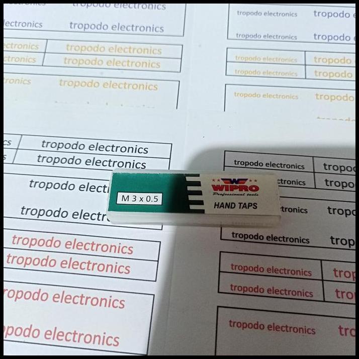 HOT DEAL HAND TAP M3X0.5 WIPRO 