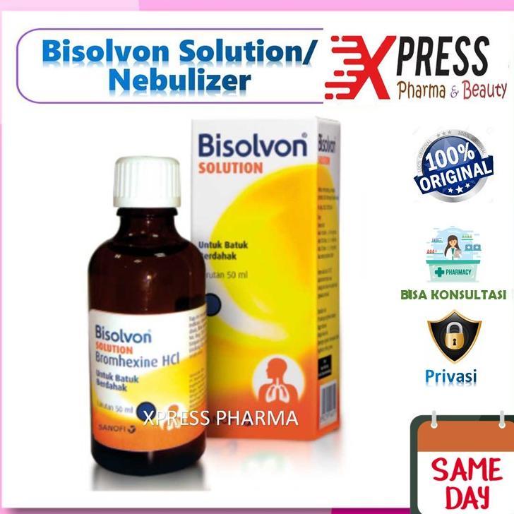 XPRESS  Bisolvon Solution Nebulizer Larutan Sirup Nebul Nebuliser