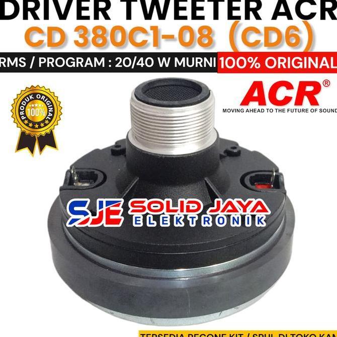 DRIVER TWEETER ACR CD6 CD 380C1-08 TWETER TWITER CD 6 CD-6 TWITTER HI terlaris