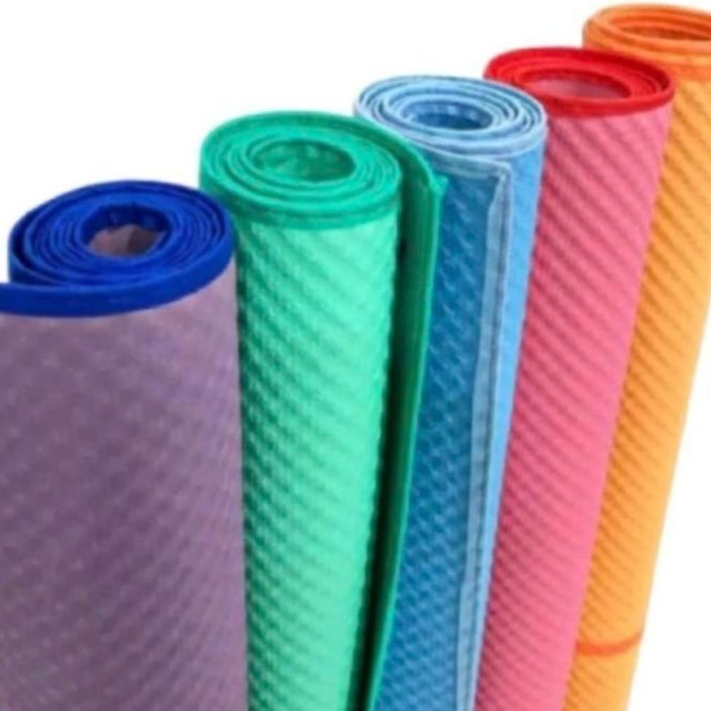 Karpet lantai gulung warna (ragam ukuran)/Karpet lantai jumbo tebal (motif bolak balik) FOAM PE teba