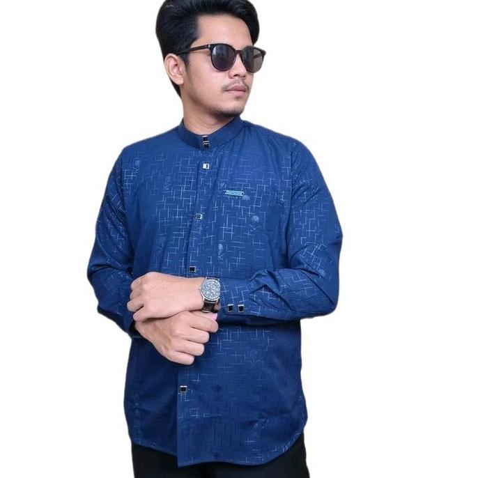 Bin Majid Kemko Sultan Elegant Embos Wollpeach Motif Kurma koko premium baju