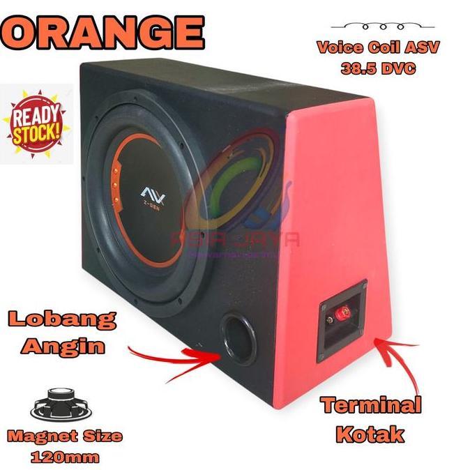 Paket Combo Speaker Subwoofer AVX Z-GEN 12 Inch Double Coil Plus Box 12 Inch terlaris