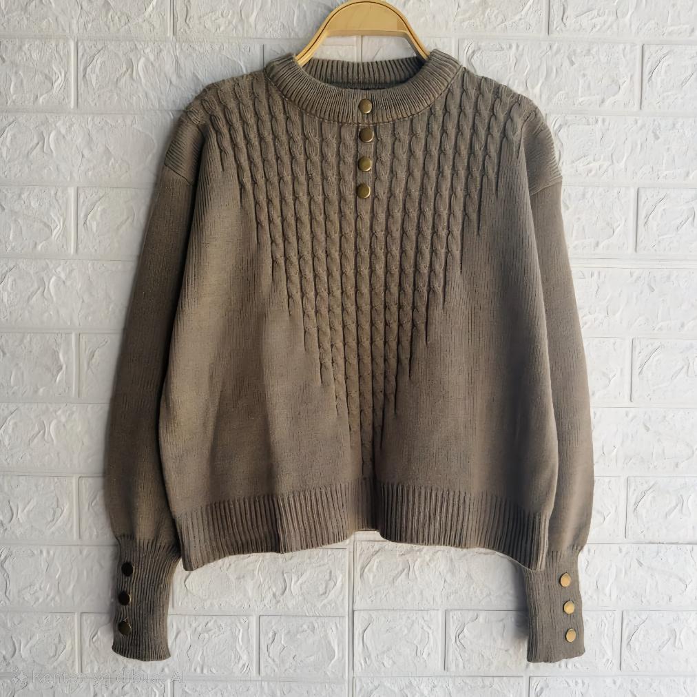 DISKON VELLY SWETER RAJUT KANCING / SWETER WANITA TERBARU KEKINIAN / BLOUS SWETER KOREAN STYLE