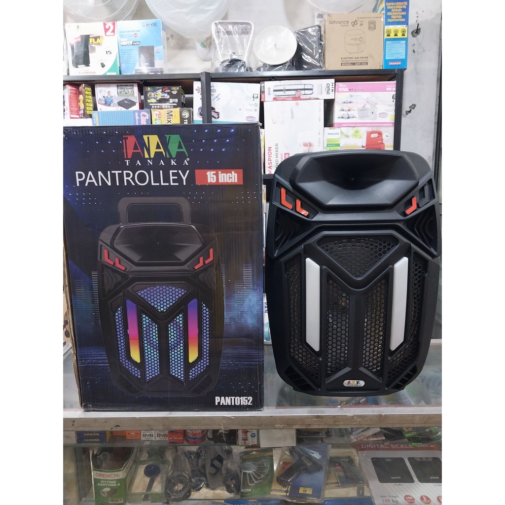 Speaker Aktif Portable Koper Tanaka Pantrolley PANT0152 15" Inch