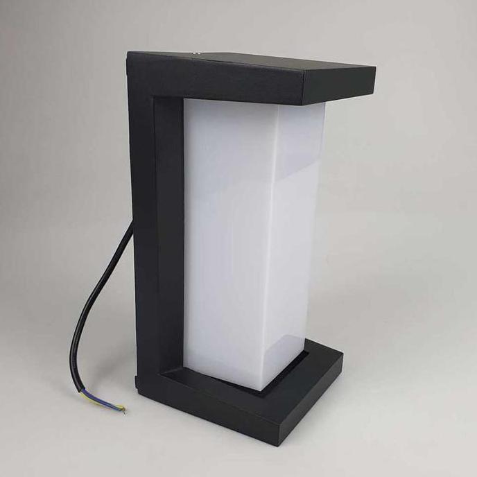 Lampu Hias Dinding Tembok Pilar Pagar Teras LED Outdoor Minimalis Warm