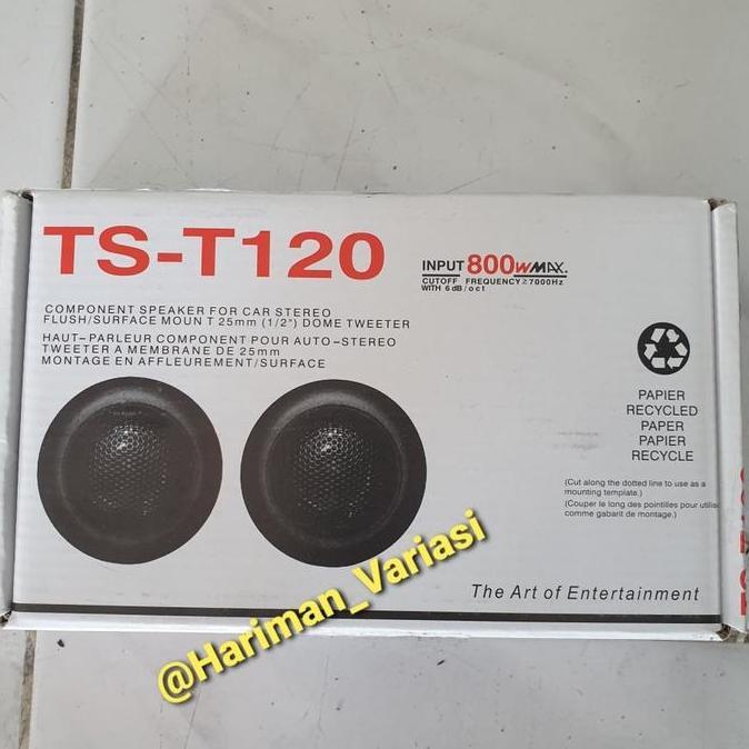Promo TWEETER MOBIL TS-T 120/TWEETER TS 120 Diskon