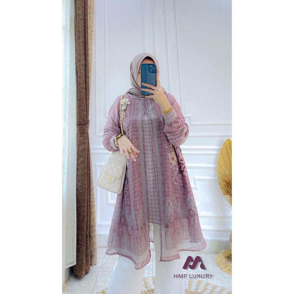 FREE ONGKIR HMF LUXURY ANGGUN TUNIC / ANGGUN TUNIC HMF LUXURY / TUNIK HMF LUXURY / ANGGUN TUNIC