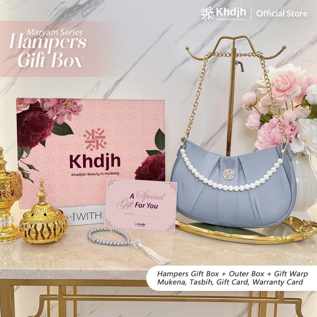 KhadijahLabel Hampers Mukena Set Dewasa Jumbo Maryam Spesial Gift