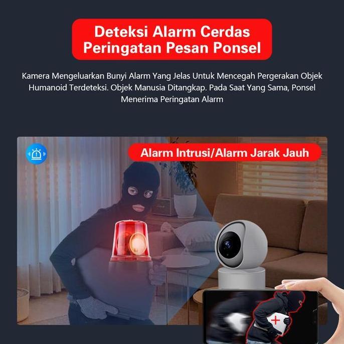Sale Xihancam Smart Kamera Cctv Wifi Indoor 3Mp Ip Camera Wireless Hp Jarak Jauh Ptz 360 Cctv Nvr
