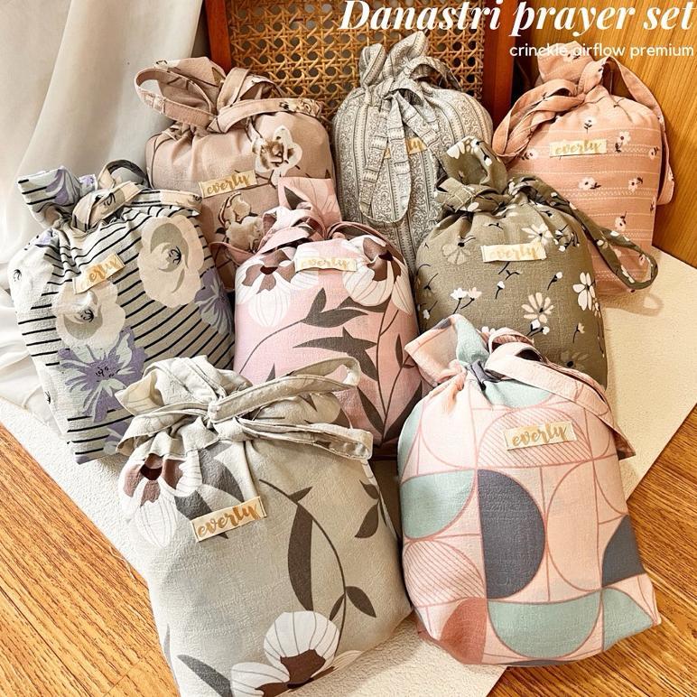 DANASTRI MUKENA - mukena resleting 2in1 crinckle airflow premium