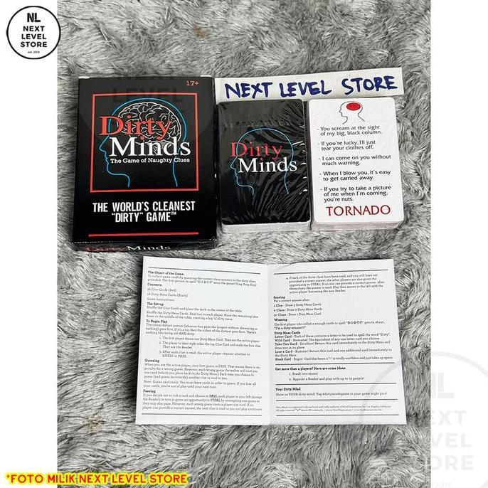 Promo Dirty Minds Card Game Board Games Party Drinking NSFW Dewasa Diskon