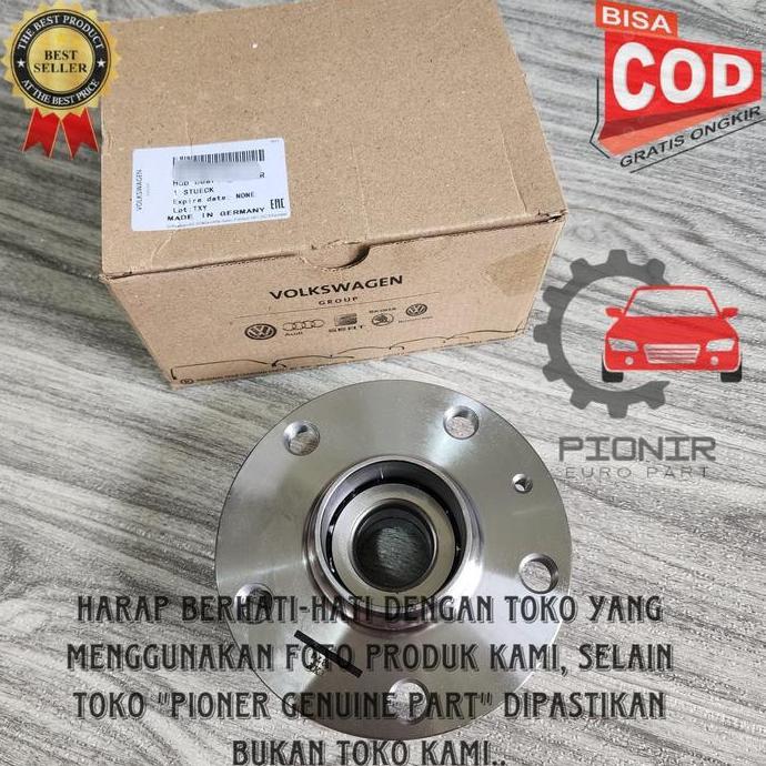 BEARING RODA BELAKANG (WHEEL HUB) VW GOLF MK 7 1.4 1400CC TSI ORINAL