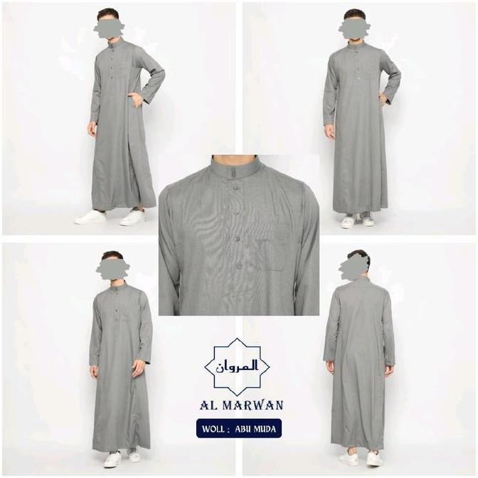 jubah marwan woll/haramain wol/alharamain woll/jubah haramain