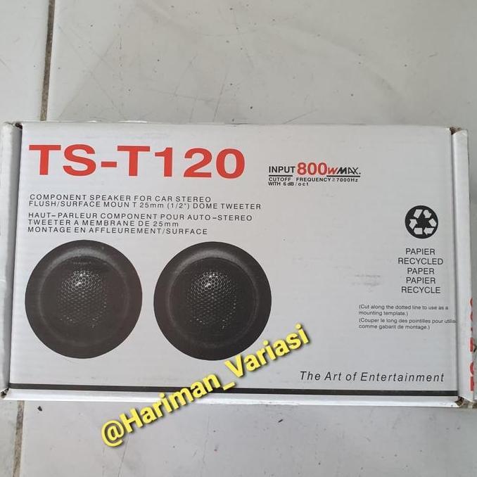 Promo TWEETER MOBIL TS-T 120/TWEETER TS 120 Diskon