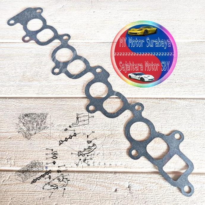 Promo Gasket Packing Manipol Intake / Minyak Chevrolet Captiva Diesel NFL Diskon