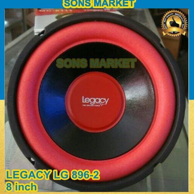 SPEAKER SUBWOOFER 8 inch LEGACY 8 LG 896-2/ 8" LEGACY WOOFER LG896-2 terlaris