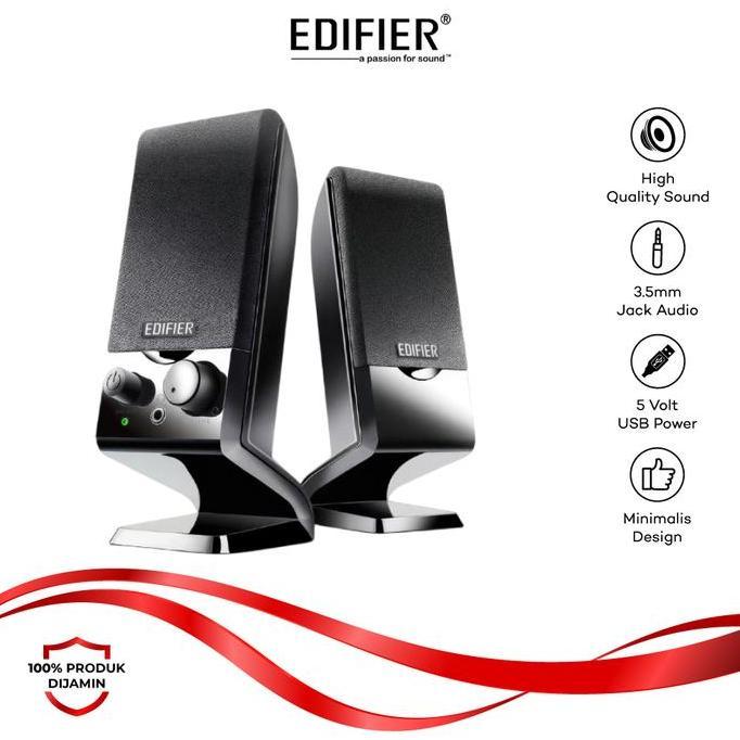 Speaker Aktif Desktop Multimedia Stereo Edifier - R10U terlaris