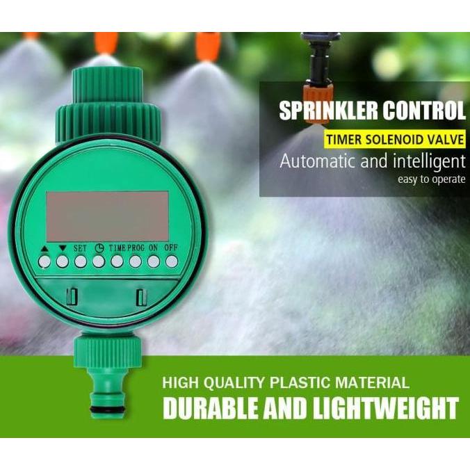 Timer Kran Air Taman Otomatis Lcd/Sprinkler Timer Battery Controller