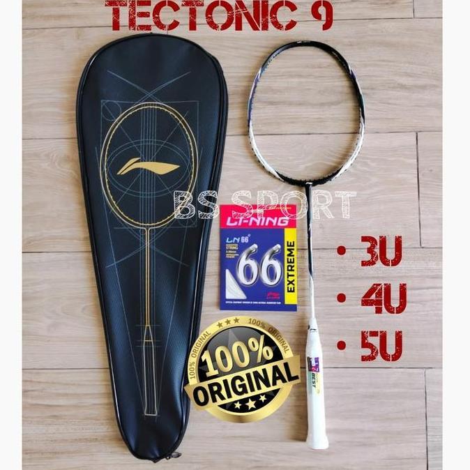 RAKET BADMINTON LINING TECTONIC 9 ORIGINAL