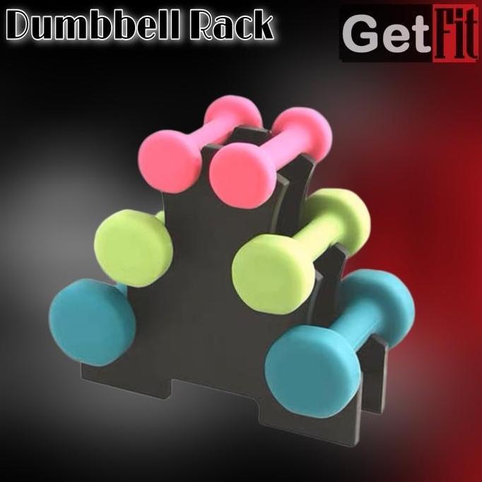 Whynottt- Rak Dumbell / Dumbbell Stand / Dumbell Holder / Rak Barbel