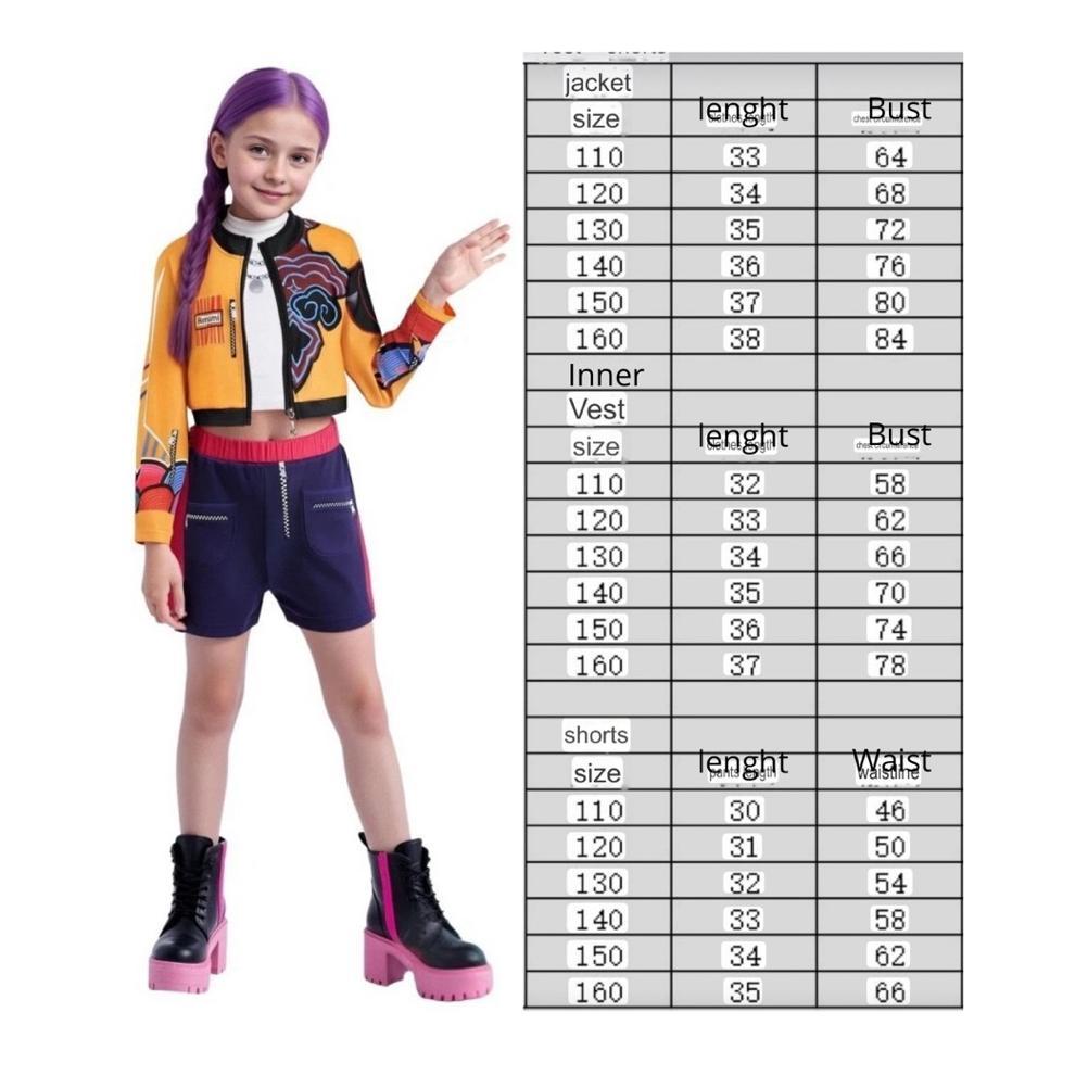 Kostum Rumi Kpop Demon Hunter K Pop Huntrix Kostum Halloween Anak Dan Dewasa