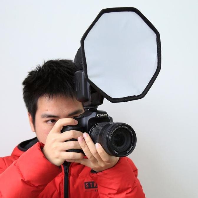 Puluz Okta Softbox Mini 20x20cm for Flash Godox TT600 TT520 TT685 V1 WAR