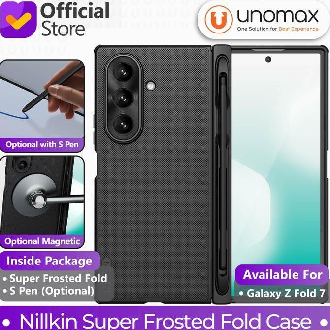 Acchp- Case Compatible With Samsung Galaxy Z Fold7 / Z Fold 7 Nillkin Frosted Fold Casing