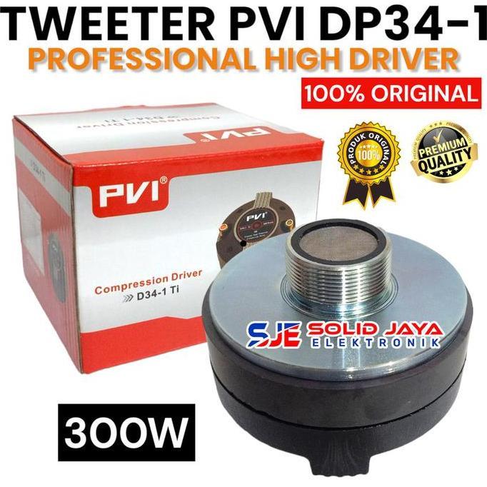 DRIVER TWEETER PVI D34-1 Ti D34 COMPRESSION TWETER TWITEER TWEETER ORI TWITER HIGH HI COMPRESION TWI