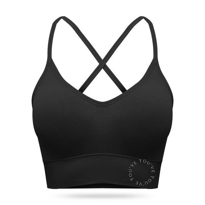 Lansungkirim- YouVe (Youhave) Bh Sport Bra Wanita Sport Busa Tipis Bisa Dilepas Pasang 100109