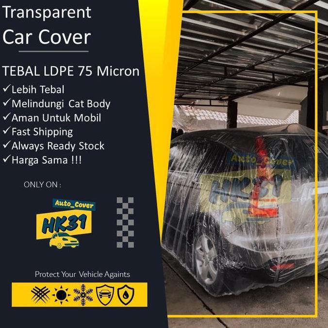 Sarung Mobil - Cover Mobil transparan - Sarung Mobil transparan