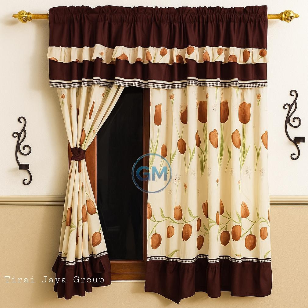 DISKON GORDEN REMPEL PONI GORDEN SERUT TINGGI 150CM ADA REMPEL ATAS BAWAH